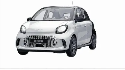 Weiß Gebraucht 2021 Smart ForFour Electric Drive Limousine | 10.990 € (Fairer Preis)