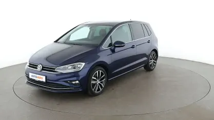 Gebraucht VW Golf Sportsvan Highline 2018 Blau Van / Kleinbus