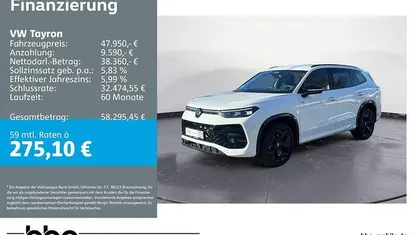 Gebraucht VW Tayron R-line 193 PS (141 kW) 2025 SUV