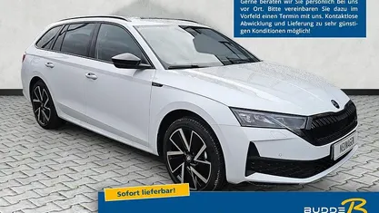 Moonweiß perleffekt Neu 2025 Skoda Octavia SportLine Kombi | 35.880 € (Fairer Preis)