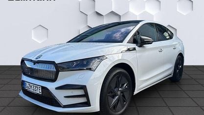 Brugt Skoda Enyaq iV RS 250 kW (340 HK) 2025 Hvid SUV