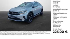 Silber Neu 2025 VW Taigo Life SUV | 24.550 € (Superpreis)