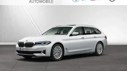 Gebraucht BMW 530 Luxury Line 252 PS (185 kW) 2021 Glaciersilver metallic Kombi