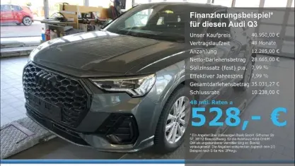 Usata Audi Q3 Sportback S-Line 150 CV (110 kW) 2025 Grigio SUV