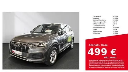 Gebraucht Audi Q7 Ambiente 286 PS (210 kW) 2022 Samuraigrau metallic SUV