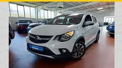 Gebraucht Opel Karl Rocks 73 PS (53 kW) 2018 Weiß Kleinwagen