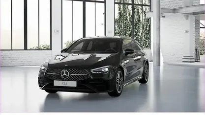 Gebraucht Mercedes CLA200 Shooting Brake AMG 163 PS (119 kW) 2025 Unilack nachtschwarz Kombi