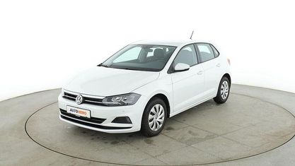 Käytetty VW Polo Comfortline 95 HP (69 kW) 2019 Valkoinen Viistoperä