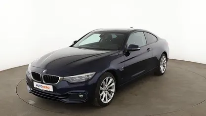 Gebraucht BMW 430 Sport Line 252 PS (185 kW) 2018 Blau Coupé