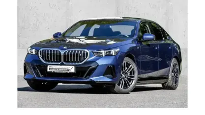 Brugt BMW i5 M Sport 250 kW (340 HK) 2025 Blå Sedan