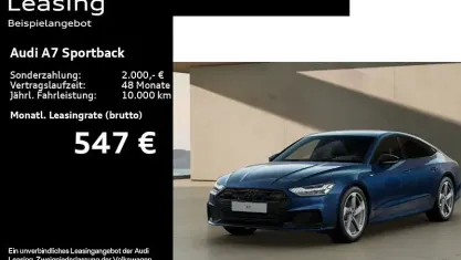 Gebraucht Audi A7 Ambiente 265 PS (194 kW) 2025 Blau Limousine