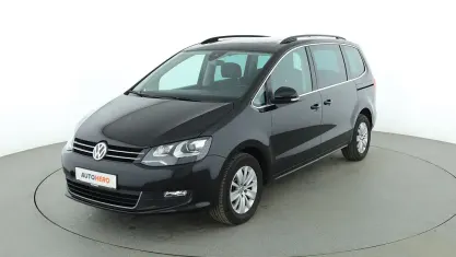 Gebraucht VW Sharan Comfortline 2020 Schwarz Van / Kleinbus