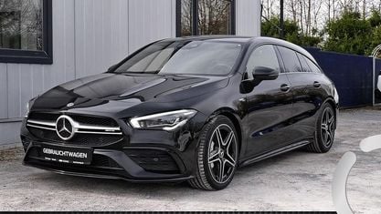 Käytetty Mercedes CLA35 AMG Shooting Brake AMG 306 HP (225 kW) 2019 Musta Farmari