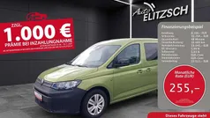 Grün Gebraucht 2021 VW Caddy Life Van / Kleinbus | 27.200 € (Fairer Preis)