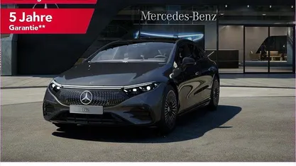 Lack graphitgrau Gebraucht 2022 Mercedes EQS450+ AMG Limousine | 52.900 € (Teuer)