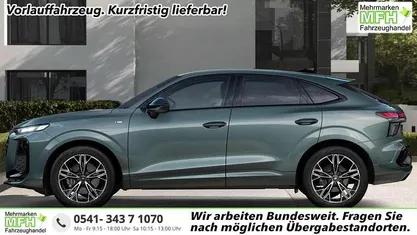 Salbeigrün metallic Neu 2025 Audi Q3 Sportback SUV | 51.258 € (Guter Preis)