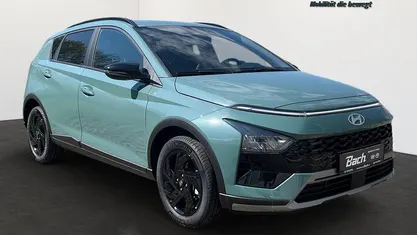 Nieuw Hyundai Bayon Blackline 90 PK (66 kW) 2026 Groen SUV