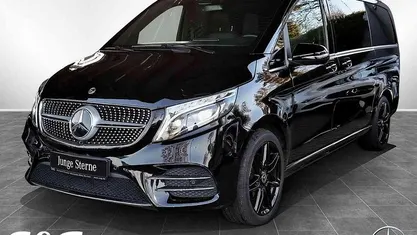 Gebraucht Mercedes V300 Avantgarde Edition 237 PS (174 kW) 2021 Obsidianschwarz Van / Kleinbus