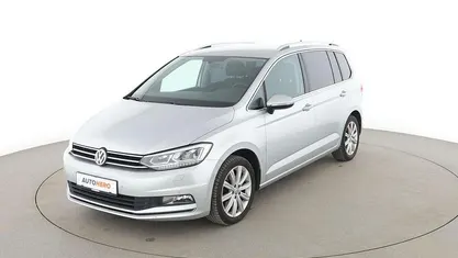 Gebraucht VW Touran Highline 150 PS (110 kW) 2017 Grau Van / Kleinbus
