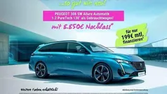 Schwarz Gebraucht 2024 Peugeot 308 Allure Kombi | 28.990 € (Fairer Preis)