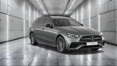Grau Gebraucht 2023 Mercedes C300 AMG Limousine | 45.360 € (Fairer Preis)