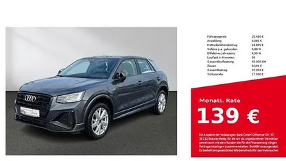 Gebraucht Audi Q2 S-Line 116 PS (85 kW) 2023 Grau SUV