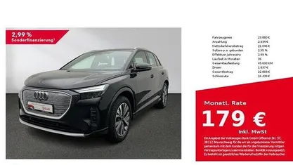 Gebraucht Audi Q4 e-tron Advanced 150 kW (204 PS) 2022 Mythosschwarz metallic SUV