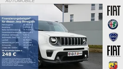 Gebraucht Jeep Renegade 131 PS (96 kW) 2023 Weiß / dach schwarz SUV