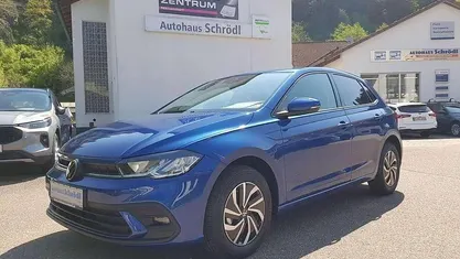 Reef blue metallic Neu 2025 VW Polo Life Kleinwagen | 21.990 € (Guter Preis)