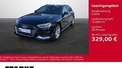 Schwarz (mythosschwarz metallic) Gebraucht 2024 Audi A4 Advanced Kombi | 34.490 € (Fairer Preis)