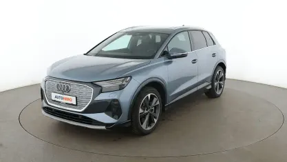 Gebraucht Audi Q4 e-tron Ambiente 150 kW (204 PS) 2022 Blau SUV