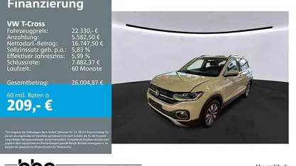 Gebraucht VW T-Cross Life 110 PS (80 kW) 2023 SUV