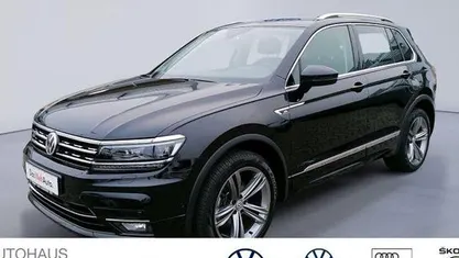 Deep black perleffekt Gebraucht 2019 VW Tiguan R-line SUV | 26.949 € (Guter Preis)