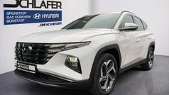 Atlas white / sol Gebraucht 2023 Hyundai Tucson SUV | 31.780 € (Guter Preis)