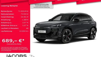 Magnetgrau Gebraucht 2025 Audi Q6 e-tron Performance SUV | 71.930 € (Fairer Preis)