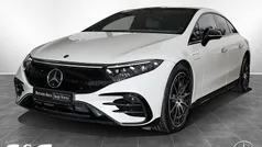 Manufaktur diamantweiß bright Gebraucht 2022 Mercedes EQS450+ AMG line Limousine | 54.470 € (Superpreis)