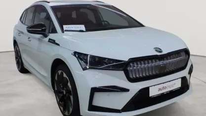 Gebraucht Skoda Enyaq iV SportLine 194 kW (265 PS) 2022 Moonweiß perleffekt SUV