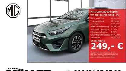 Gruen Gebraucht 2024 Kia Ceed Sportswagon Comfort Kombi | 26.489 € (Fairer Preis)