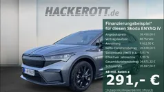 Grau Gebraucht 2022 Skoda Enyaq iV SportLine SUV | 38.450 € (Fairer Preis)