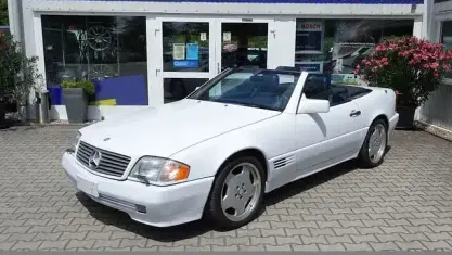 Brugt Mercedes SL300 231 HK (169 kW) 1991 Hvid Cabriolet