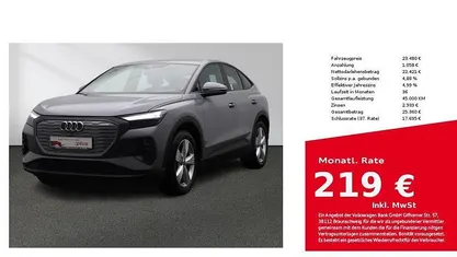 Kieselgrau Gebraucht 2023 Audi Q4 Sportback e-tron Comfort SUV | 23.480 € (Superpreis)