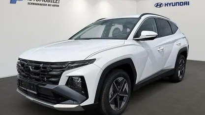 Gebraucht Hyundai Tucson Trend 160 PS (117 kW) 2024 Serenity white SUV