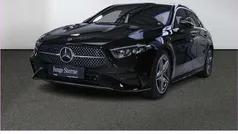 Unilack nachtschwarz Gebraucht 2024 Mercedes A180 AMG line Limousine | 32.390 € (Fairer Preis)
