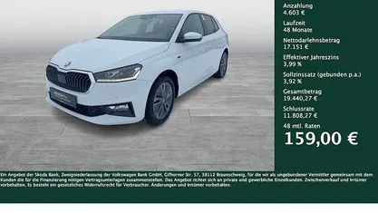 Weiß Gebraucht 2025 Skoda Fabia Tour Limousine | 21.629 € (Fairer Preis)