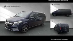 Blau Gebraucht 2021 Mercedes V250 AMG line Van / Kleinbus | 54.649 € (Fairer Preis)
