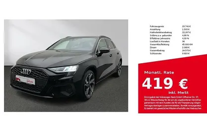 Gebraucht Audi A3 Sportback e-tron 204 PS (150 kW) 2021 Schwarz Kleinwagen