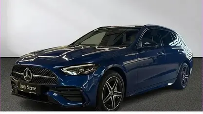 Używany Mercedes C300e AMG 313 KM (230 kW) 2024 Niebieski Kombi