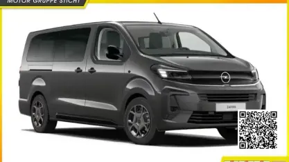 Nuova Opel Zafira Life 179 CV (131 kW) 2026 Grigio Monovolume