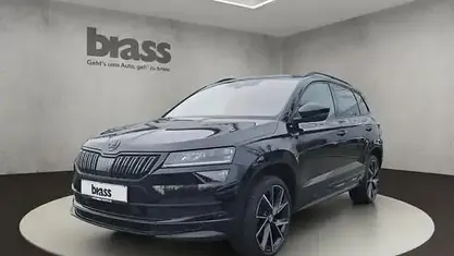 Gebraucht Skoda Karoq SportLine 150 PS (110 kW) 2021 Schwarzmagic perleffekt SUV