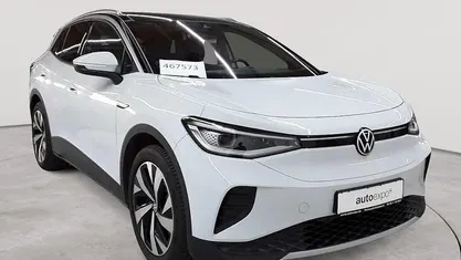Gebraucht VW ID.4 Pro 150 kW (204 PS) 2022 Gletscherweiß metallic / dach schwarz SUV